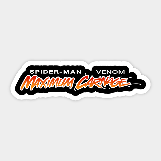 Maximum Carnage Sticker by SNEShirts